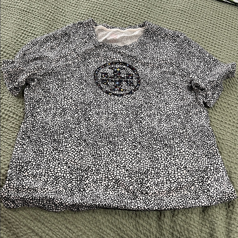 Tory Burch Sport Crop Tee